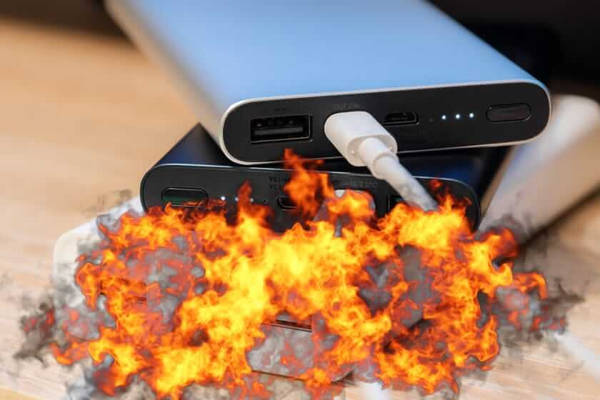 Exploding Powerbnk آیا پاوربانک ها می توانند منفجر شوند؟ + دلایل انفجار پاوربانک
